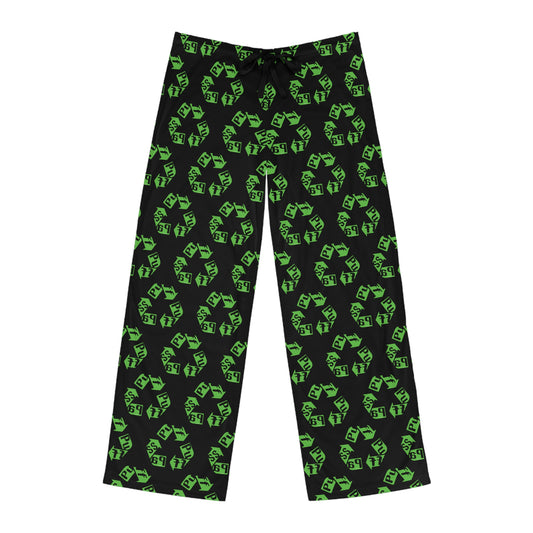 Puff Pass Recycle Men's Pajama Pants - Fandom-Made