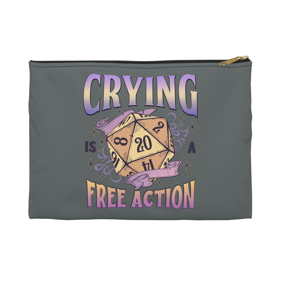 Crying Is a Free Action Pouch - Fandom-Made
