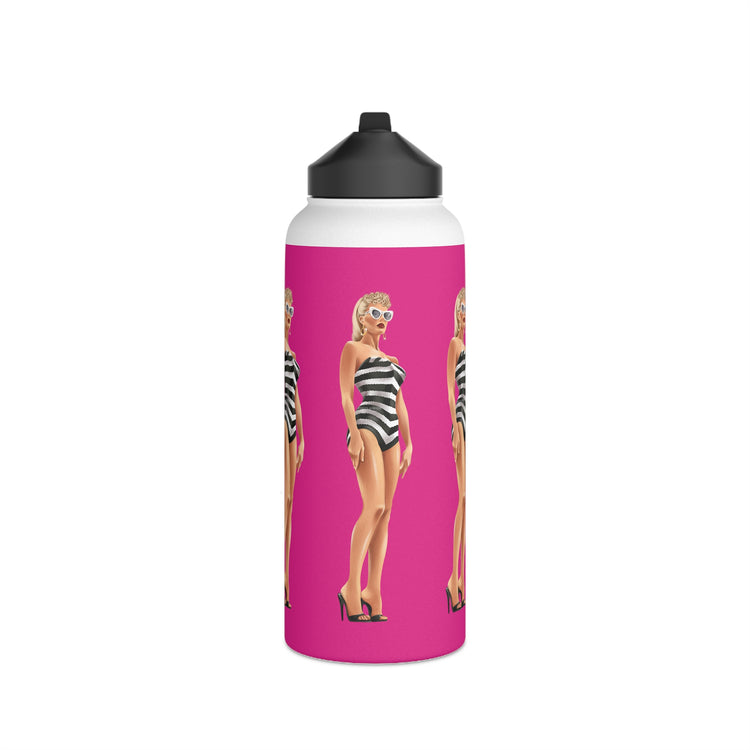 Barbie Water Bottle - Fandom-Made