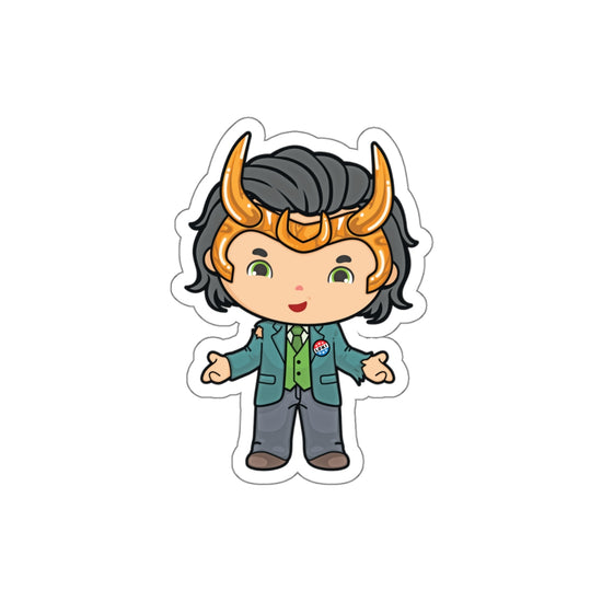 Loki For President Die-Cut Stickers - Fandom-Made