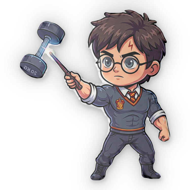 Workout Potter-Shaped Pillow