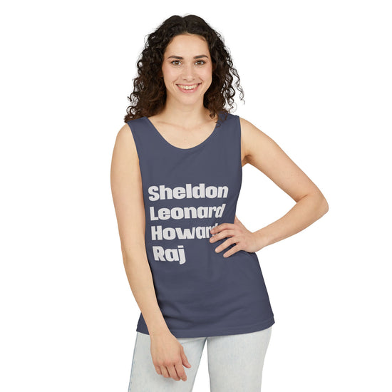 Big Bang Names Tank Top - Fandom-Made