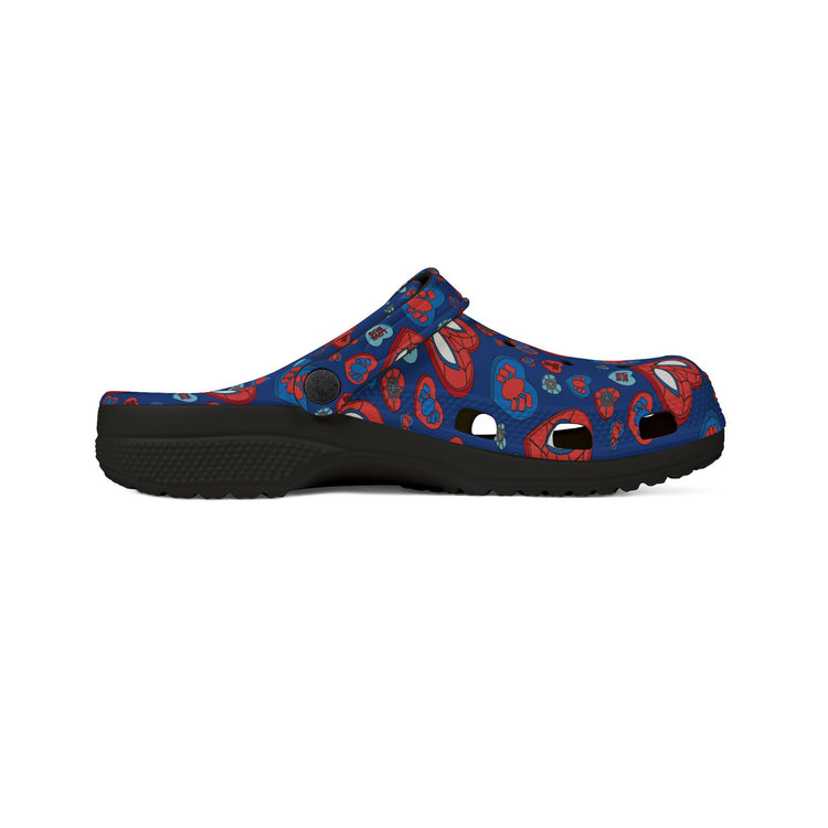 Spidey Conversation Hearts Clogs - Fandom-Made