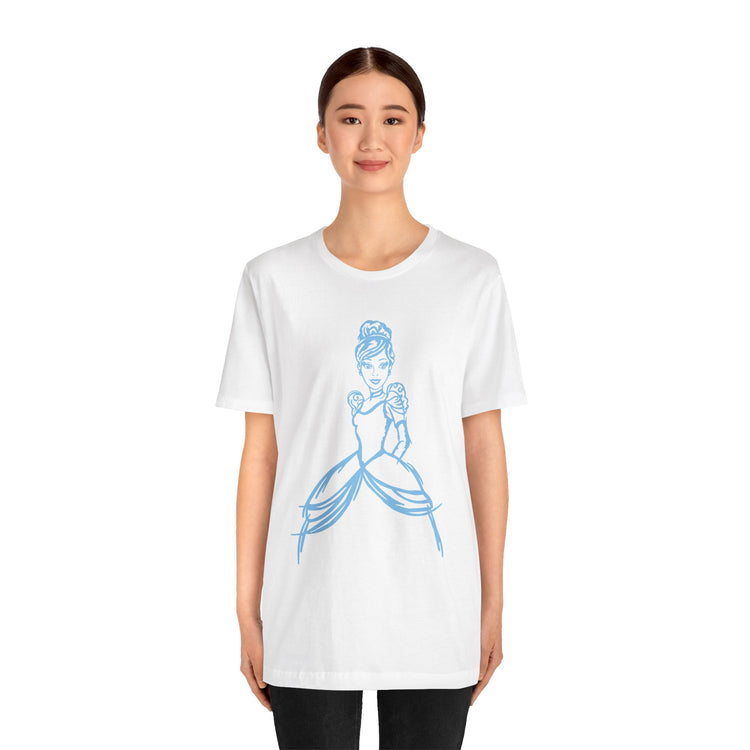 Sketched Princess Unisex T-Shirt