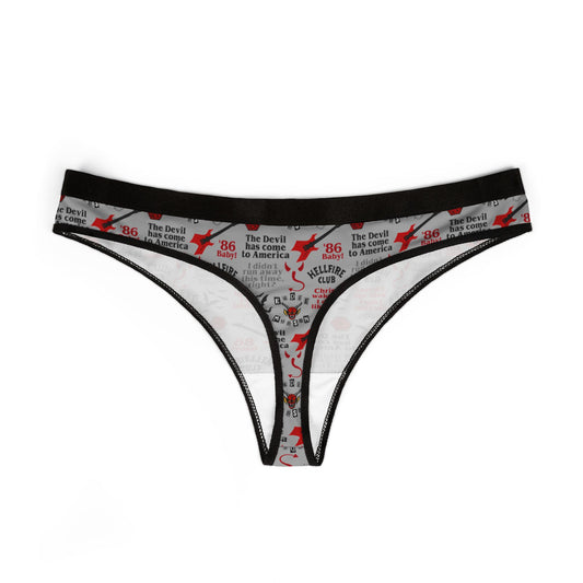 Eddie Munson Women's Thongs - Fandom-Made