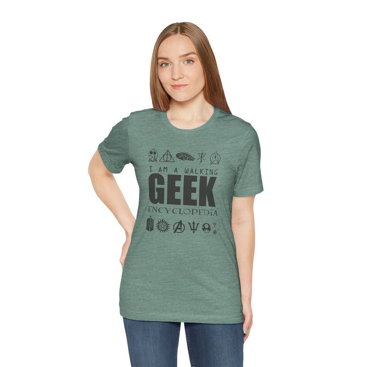 Geekdom Encyclopedia Unisex T-Shirt