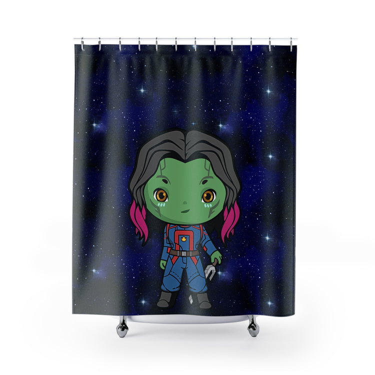 Gamora Shower Curtain - Fandom-Made