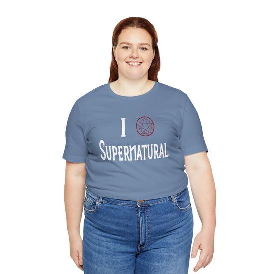 I Love Supernatural Devil's Trap Edition T-Shirt - Fandom-Made