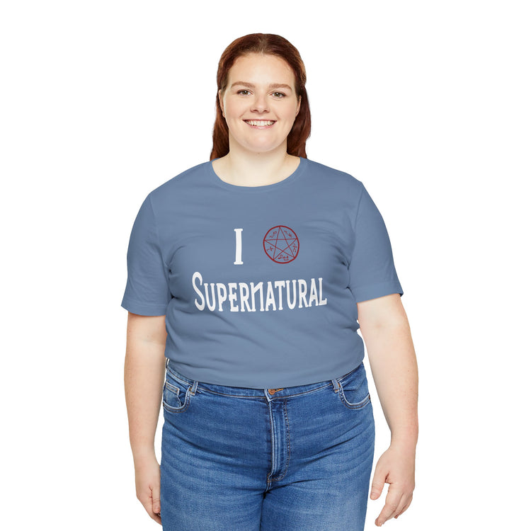 I Love Supernatural Devil's Trap Edition T-Shirt - Fandom-Made