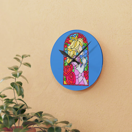 Princess Peach Wall Clock - Fandom-Made