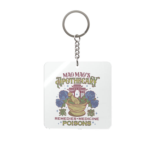 Mao Mao's Apothecary Square Keychain