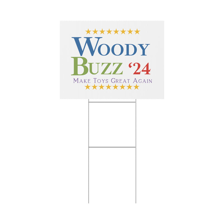 Woody & Buzz '24 Yard Sign