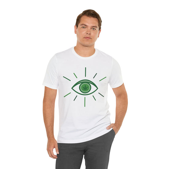 Pot Leaf Third Eye Unisex T-Shirt - Fandom-Made