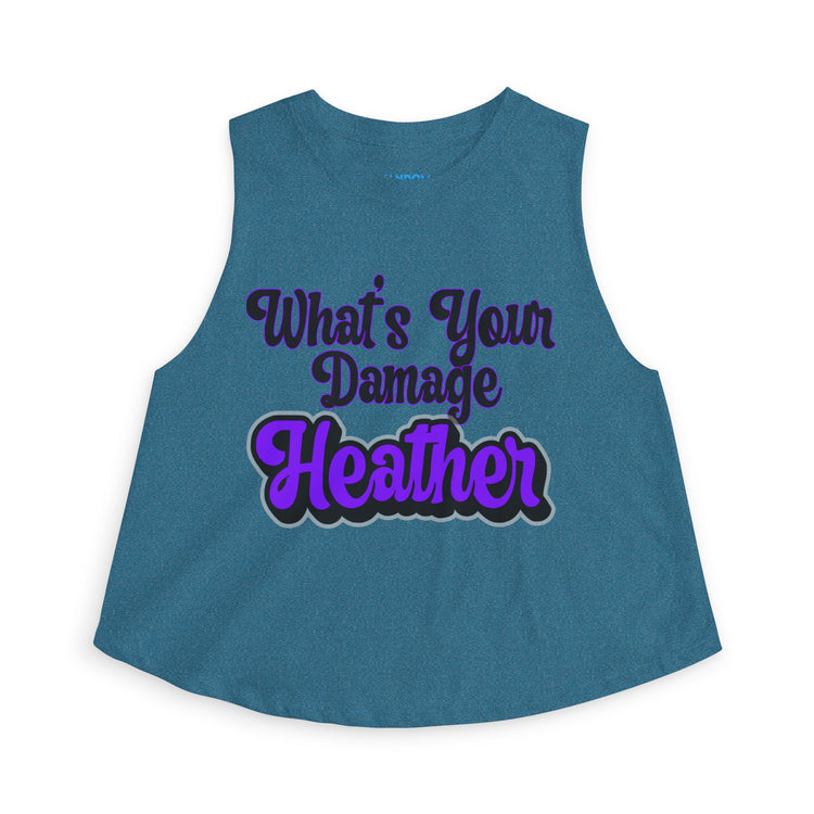 What's Your Damage Women's Crop Top - Fandom-Made