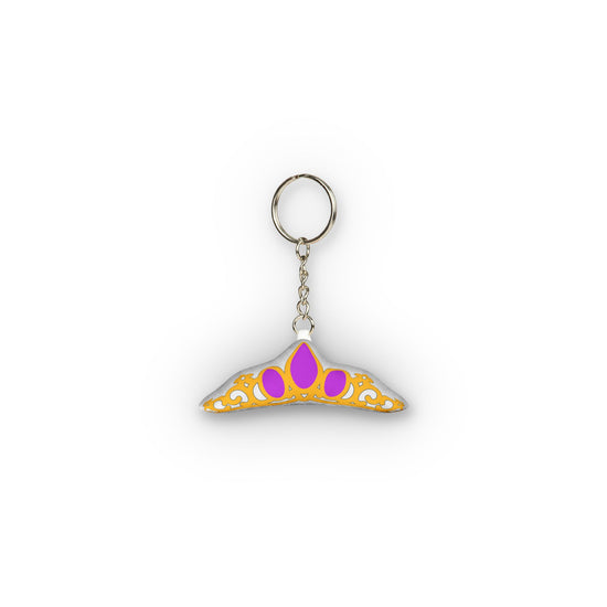 Rapunzel Crown Mini Plush Keychain - Fandom-Made