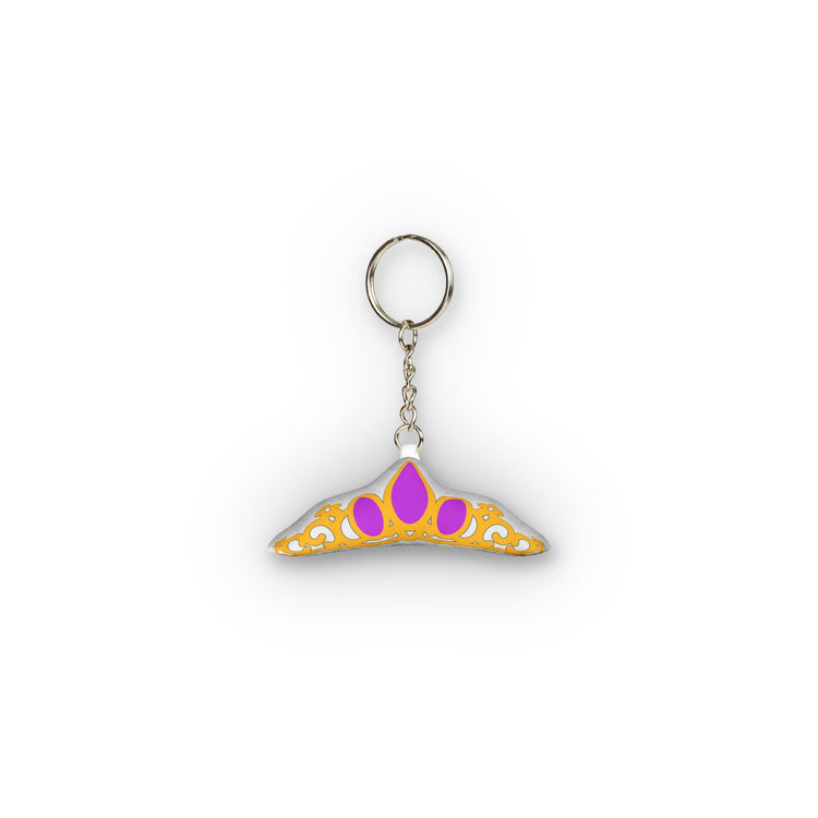 Rapunzel Crown Mini Plush Keychain - Fandom-Made