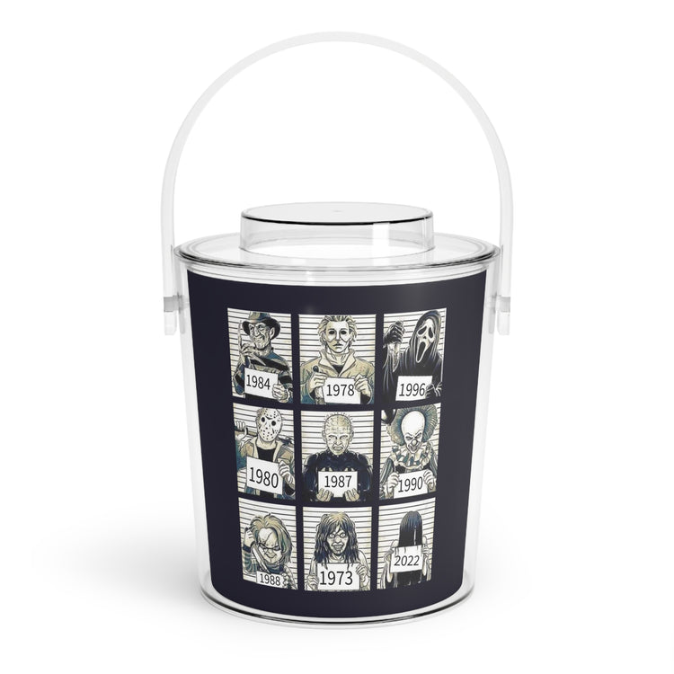 Horror Havoc Ice Bucket with Tongs