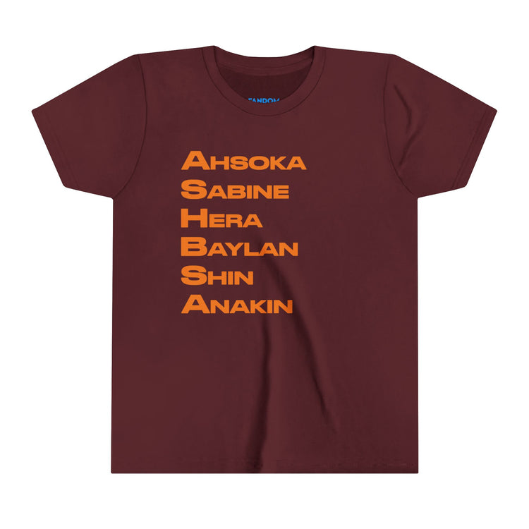 Ahsoka Names Youth Tee