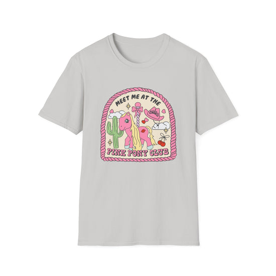 Meet Me At The Pink Pony Club Basic T-Shirt - Fandom-Made