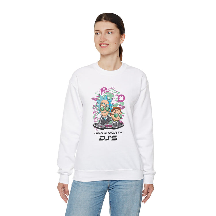 DJs Rick & Morty Unisex Sweatshirt - Fandom-Made