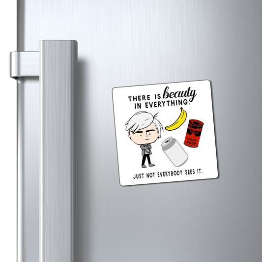 Andy Warhol Magnet - Fandom-Made