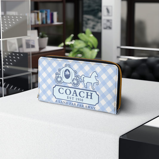 Cinderella Coach Zipper Wallet - Fandom-Made
