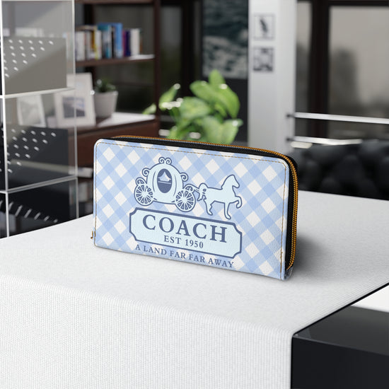 Cinderella Coach Zipper Wallet - Fandom-Made