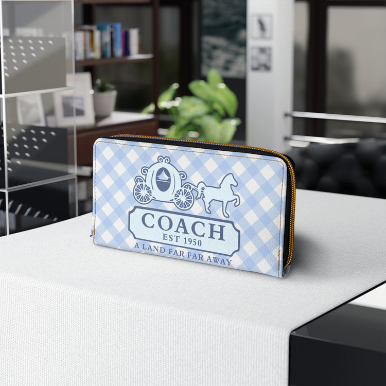 Cinderella Coach Zipper Wallet - Fandom-Made