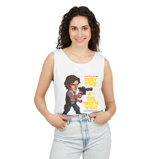 May The 4th Be With You Han Solo Tank Top