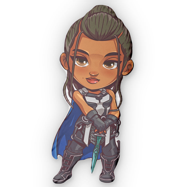 Valkyrie-Shaped Pillow - Fandom-Made