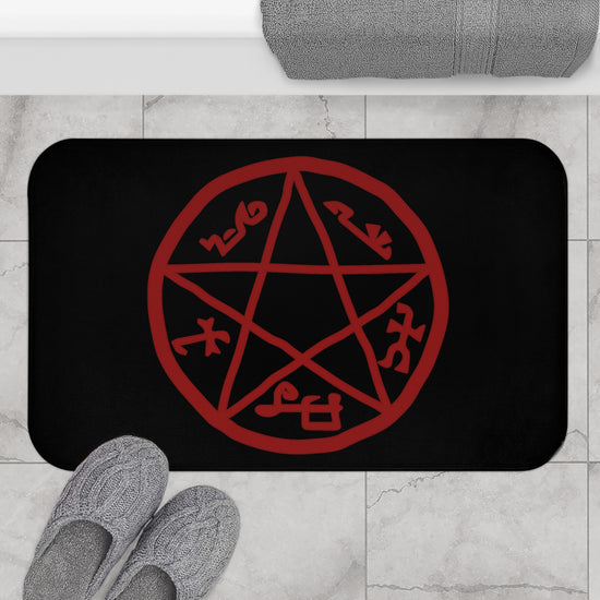 Devil's Trap Bath Mat - Fandom-Made