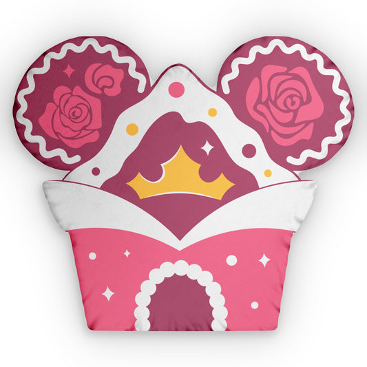 Princess Aurora Gingerbread House-Shaped Pillow