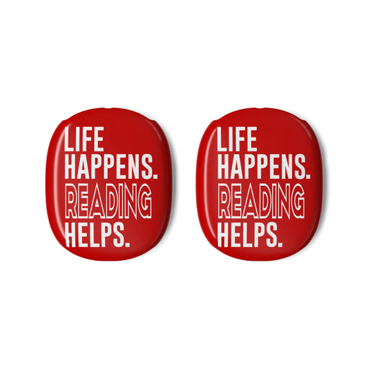 Life Happens Reading Helps AirPod Max Case