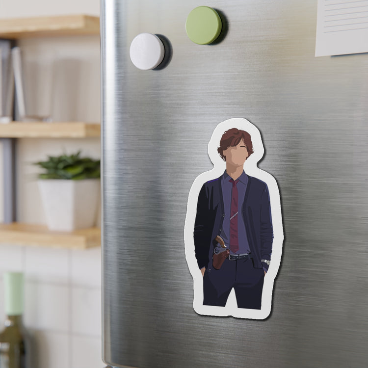 Spencer Reid Die-Cut Magnet