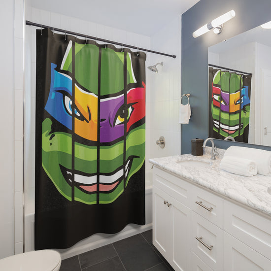 Turtles Shower Curtain - Fandom-Made
