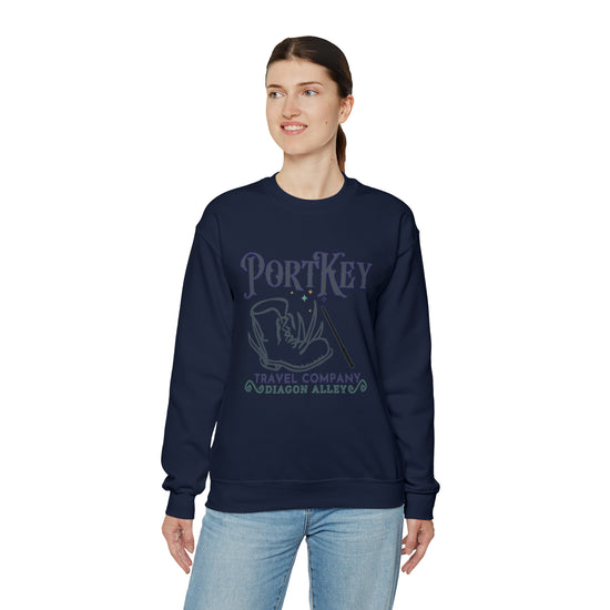 Port Key Travel Sweatshirt - Fandom-Made