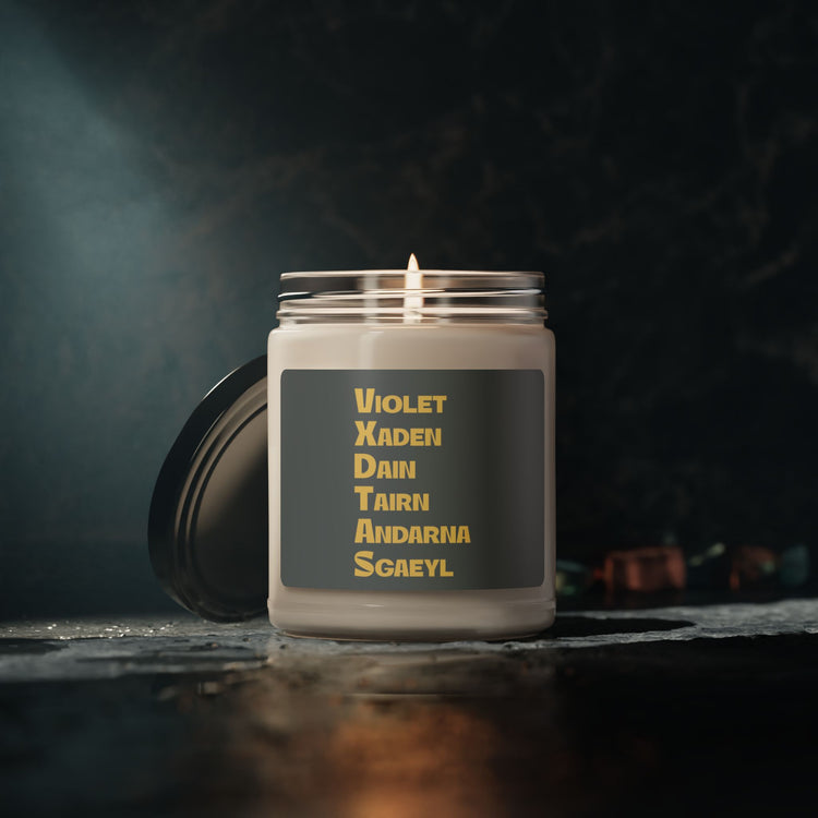 Fourth Wing Names Scented Soy Candle