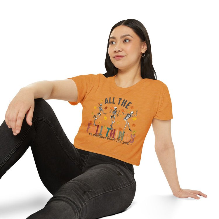 All The Fall Things Crop Top