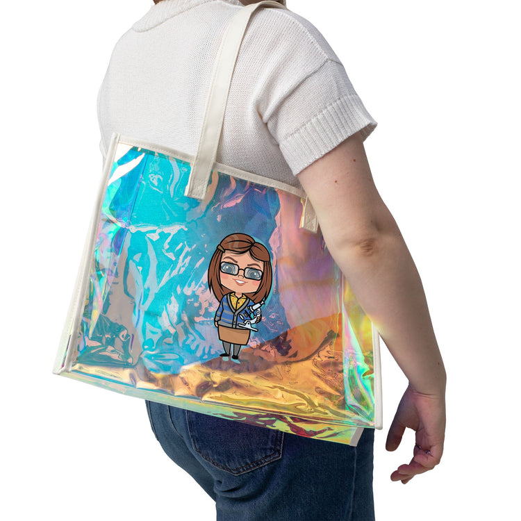 Amy Fowler Holographic Tote Bag - Fandom-Made