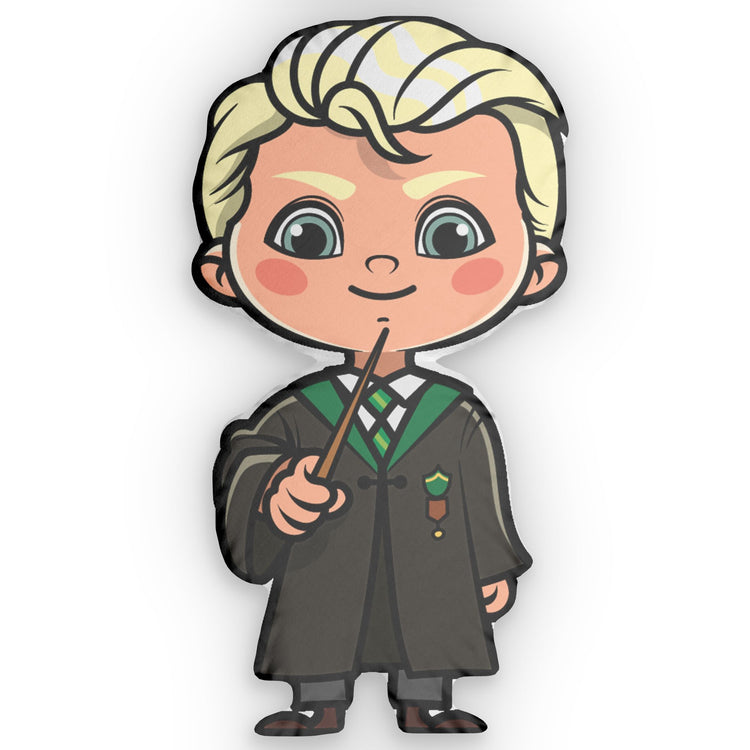 Draco Malfoy-Shaped Pillow