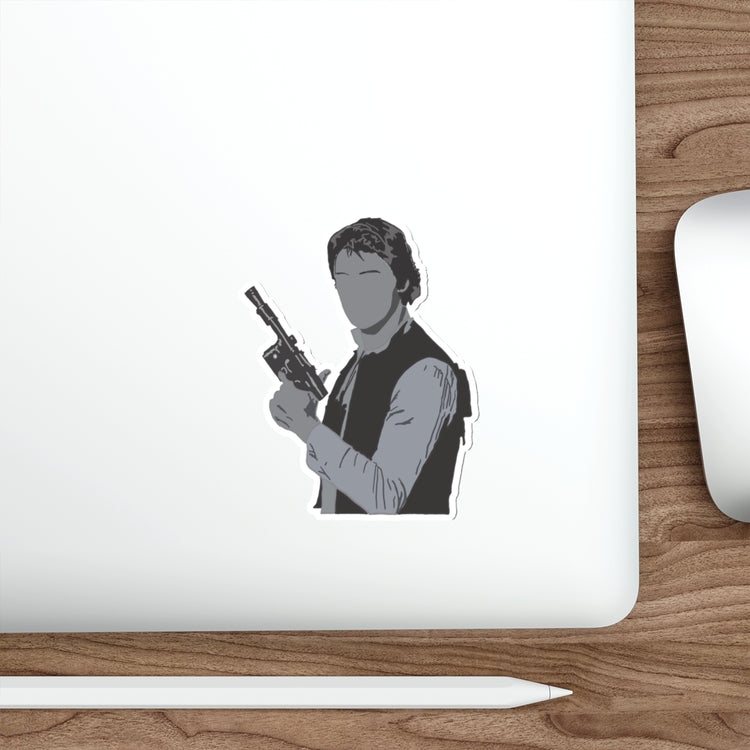 Han Solo Die-Cut Sticker