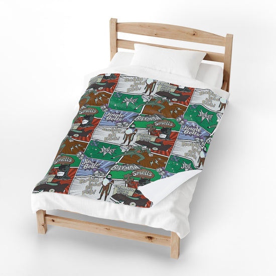 Robin Laid An Egg Velveteen Plush Blanket - Fandom-Made