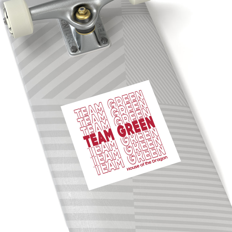Team Green Square Sticker - Fandom-Made