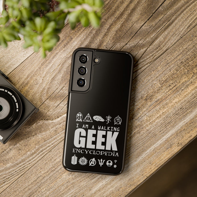 Geekdom Encyclopedia Phone Cases