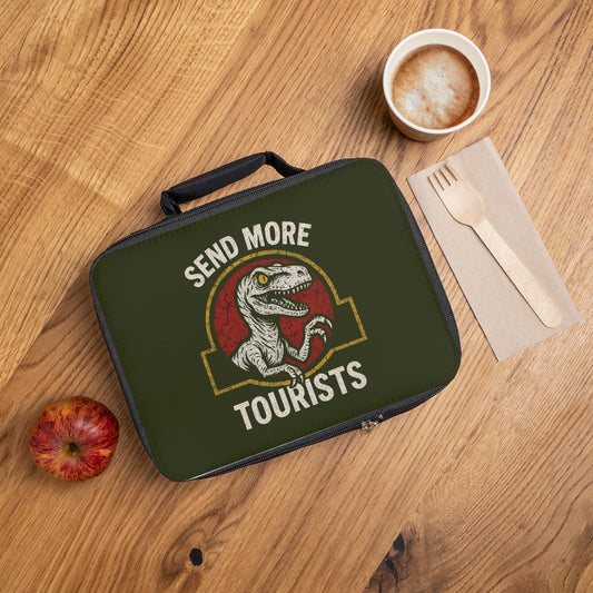 Send More Tourists Lunch Bag - Fandom-Made