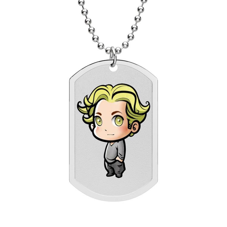 Jasper Dog Tag with Chain