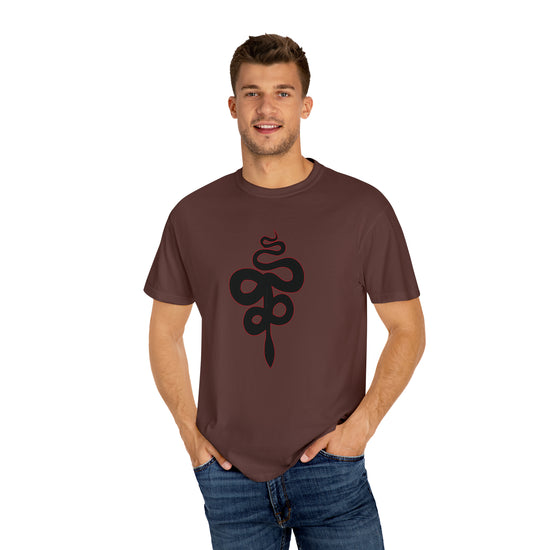 Crowley's Snake Unisex T-shirt - Fandom-Made