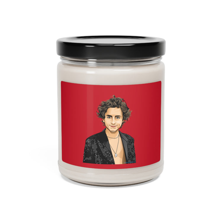 Timothee Chalamet Scented Soy Candle - Fandom-Made