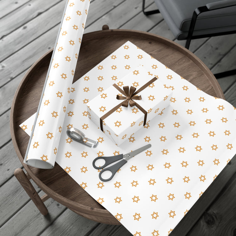 Star of David Gift Wrap