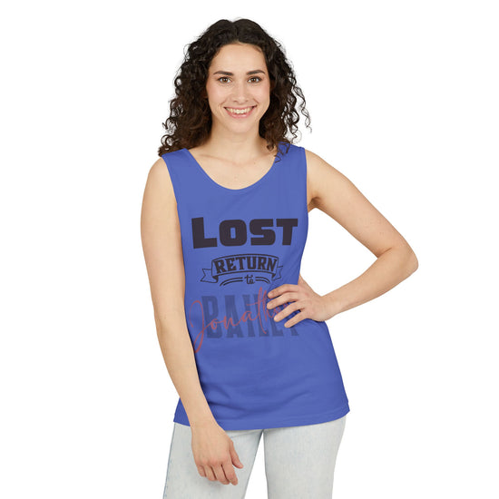 Lost Return To Jonathan Bailey Unisex Tank Top - Fandom-Made